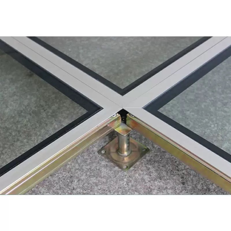 诚智旺 钢化玻璃防静电地板 15mm/块高清大图