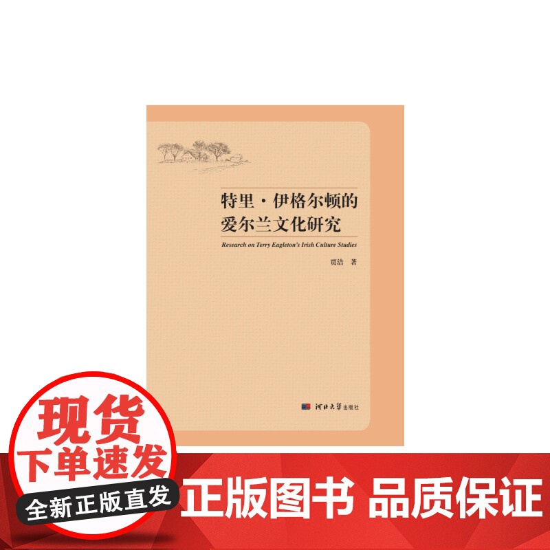 特里·伊格尔顿的爱尔兰文化研究 贾洁 河北大学出版社 正版书籍高清大图