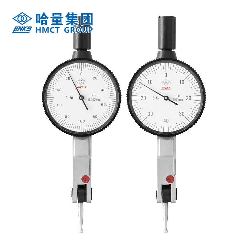 哈量连环杠杆杠杆千分表头0-0.2 正反双向测量 0-0.2_0.002mm