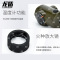 龙盾户外七合一救生口哨(指南针+温度显示+LED灯+放大镜+口哨+反光镜)