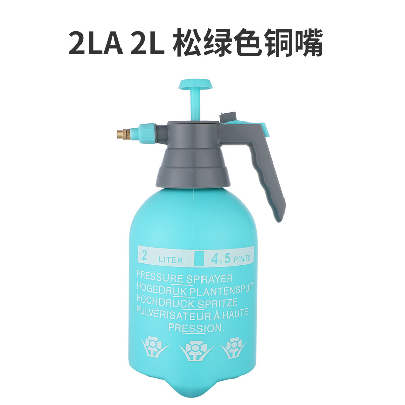 卡质 卡质 消毒喷壶 喷水壶园艺洒水壶气压式喷雾器专用喷雾瓶壶 2L 2L 粉色 一个装/个