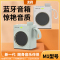 先科(SAST)多功能插卡蓝牙收音机M1 浅绿色小巧便携HIFI音质重低音智能降噪持久续航大容量