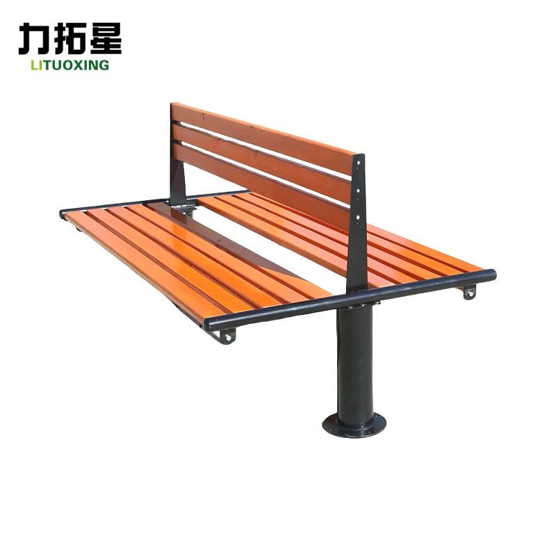 力拓星 户外长椅 公园长凳 双面款 张图片