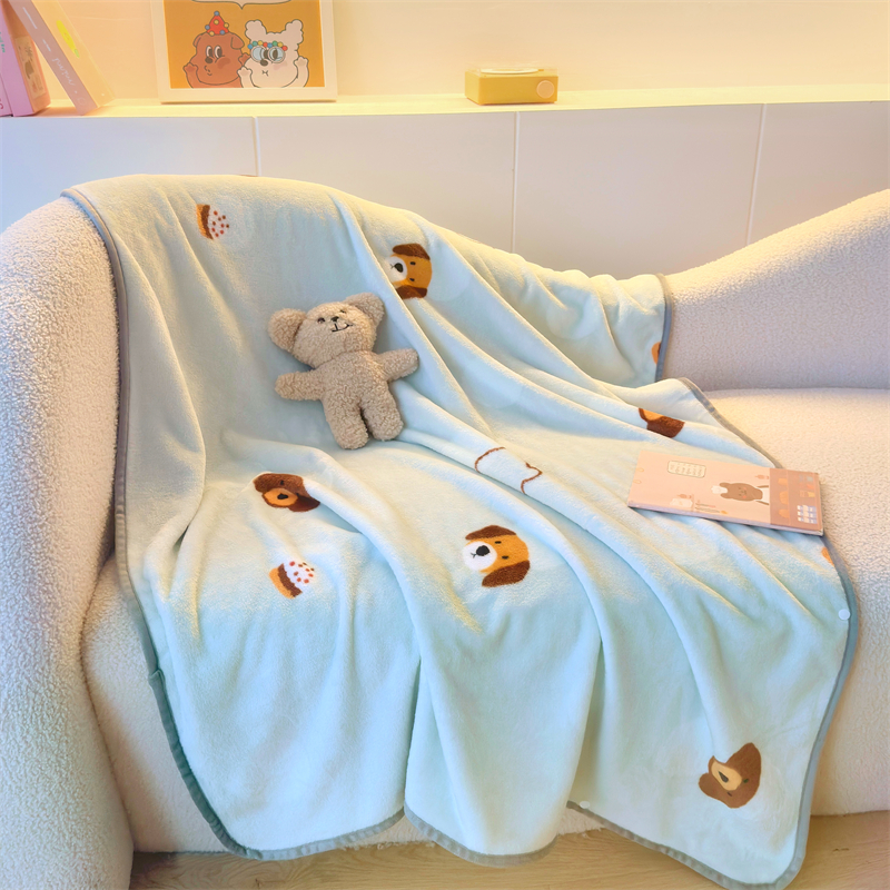 紫罗兰多用休闲毯100x140cm 款号:VDZLPMT13793高清大图