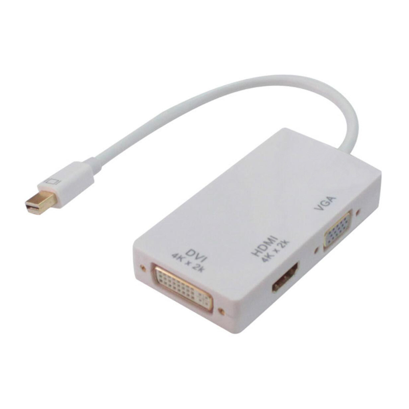 酷比客(L-CUBIC) MiniDisplay Port转VGA/HDMI/DVI LCCPMDPVHDWH-2