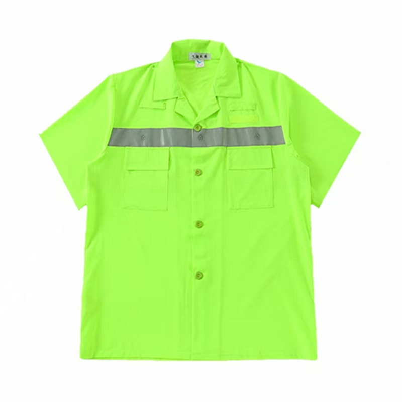 飞翔大雁 高可视警示短袖上衣 一体式(M-4XL)件高清大图