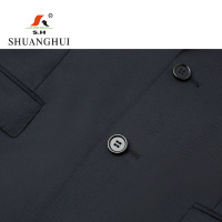 双惠男款西服套装SH7001,面料:70羊毛29.5聚酯纤维0.5导电纤维165-190