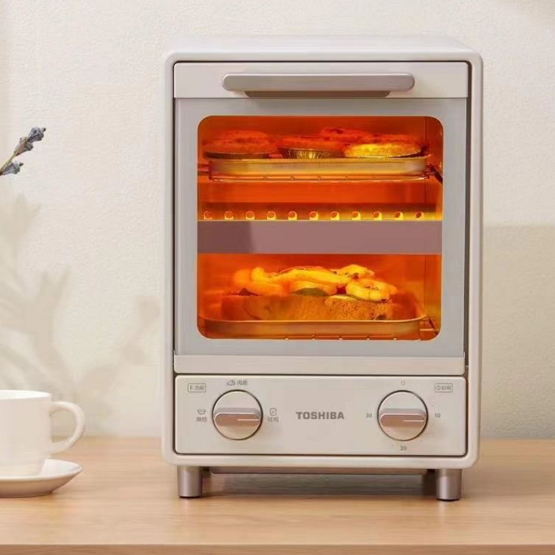 美的东芝桌面式烤箱ET-VD7090家用小型电烤箱 双层9L网红电烤箱