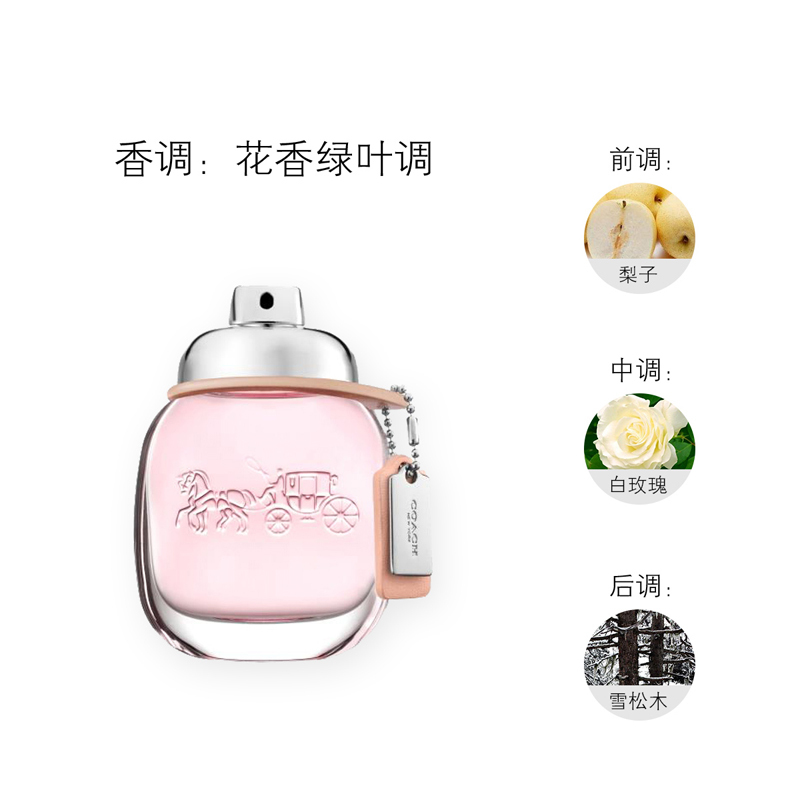 [正品保障]COACH蔻驰 经典女士淡香水EDT 30ml