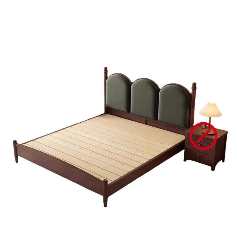 荺炬主卧床1.8m床张高清大图