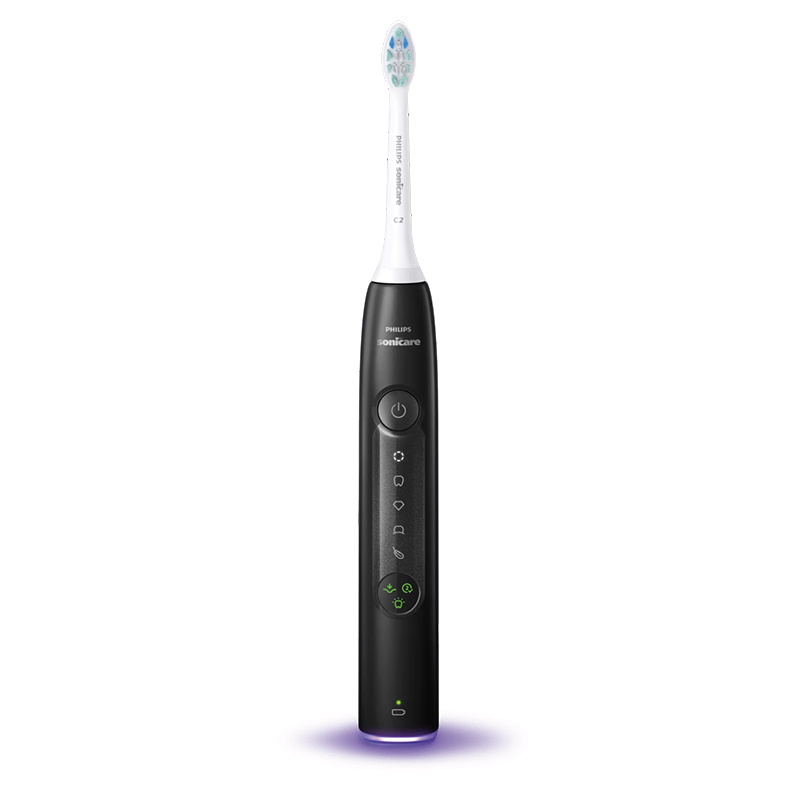 飞利浦(PHILIPS)【肖战推荐】电动牙刷钻石3系Pro生日礼物成人情侣款送男生/女友 深层清洁HX5282/01黑色