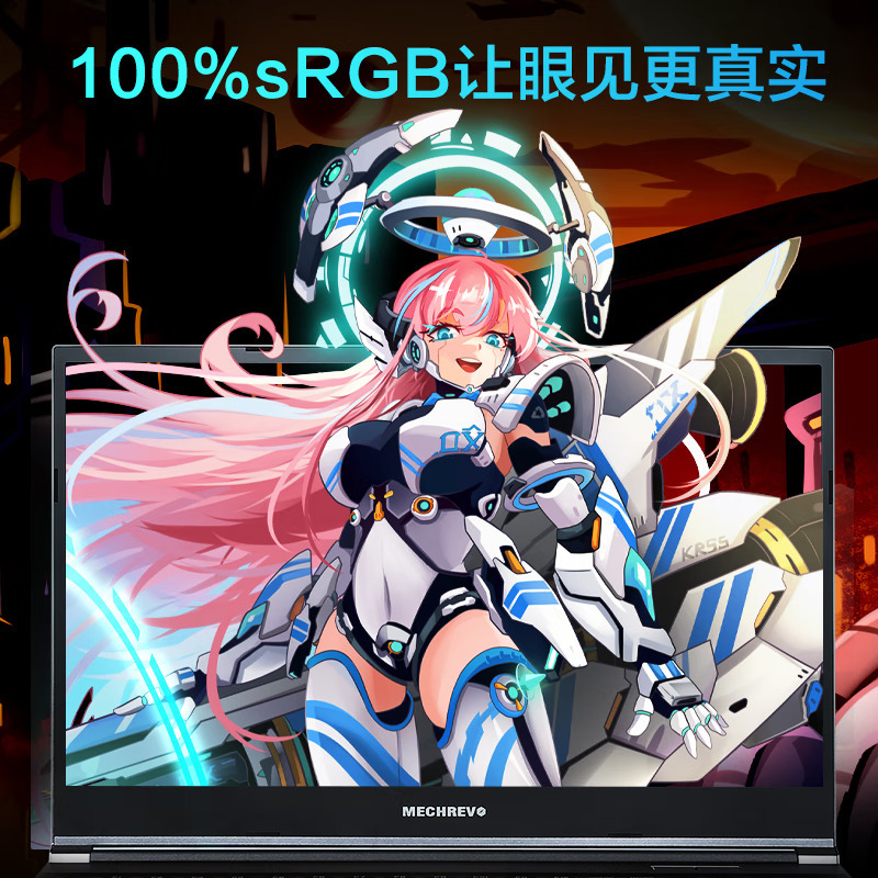 机械革命(MECHREVO)极光E 15.6英寸轻薄本定制游戏本笔记本电脑(i5-12450H 32G内存 1TB固态 RTX4060 8G独显 高色域 165HZ 2.5K)
