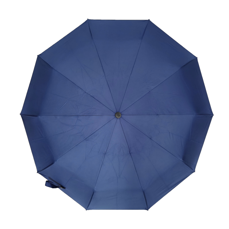 若叶之季 RY-ZDS01 23寸10骨三折黑胶自开收伞 (计价单位:把) 蓝色