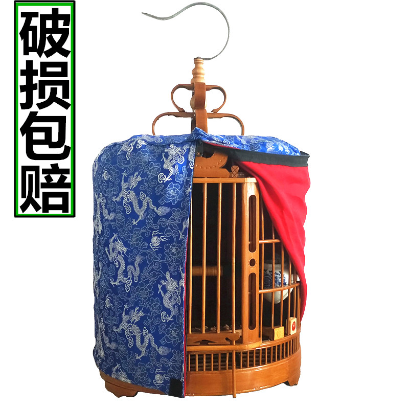 画眉鸟笼大号八哥鹩哥贵州改里手工老竹全套名家川笼广式专用鸟笼高清大图