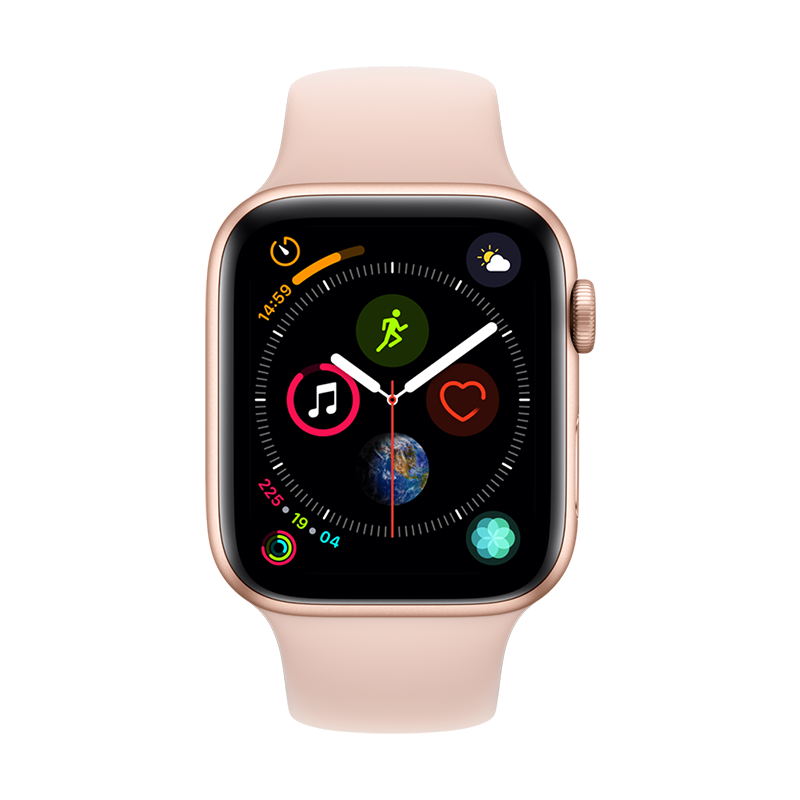 Apple/Apple Watch Series 4s智能心率电话手表 GPS2018新款 40mm 蜂窝版 粉砂色