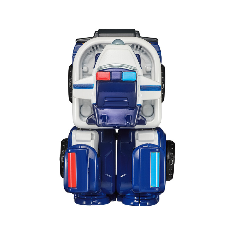 奥迪双钻超级飞侠玩具变形机器人玩具Q版套装包警长720355高清大图