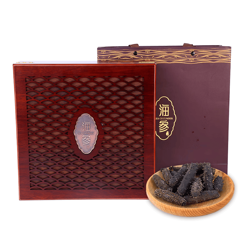 星龙港 大连淡干海参——合家欢乐(一级品)250gx1盒(30-40头)高清大图