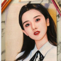 维诺亚素描画像手绘彩铅人物画代画肖像画真人照片转手绘画头像画 来图定制尺寸大小请咨询客服 均色