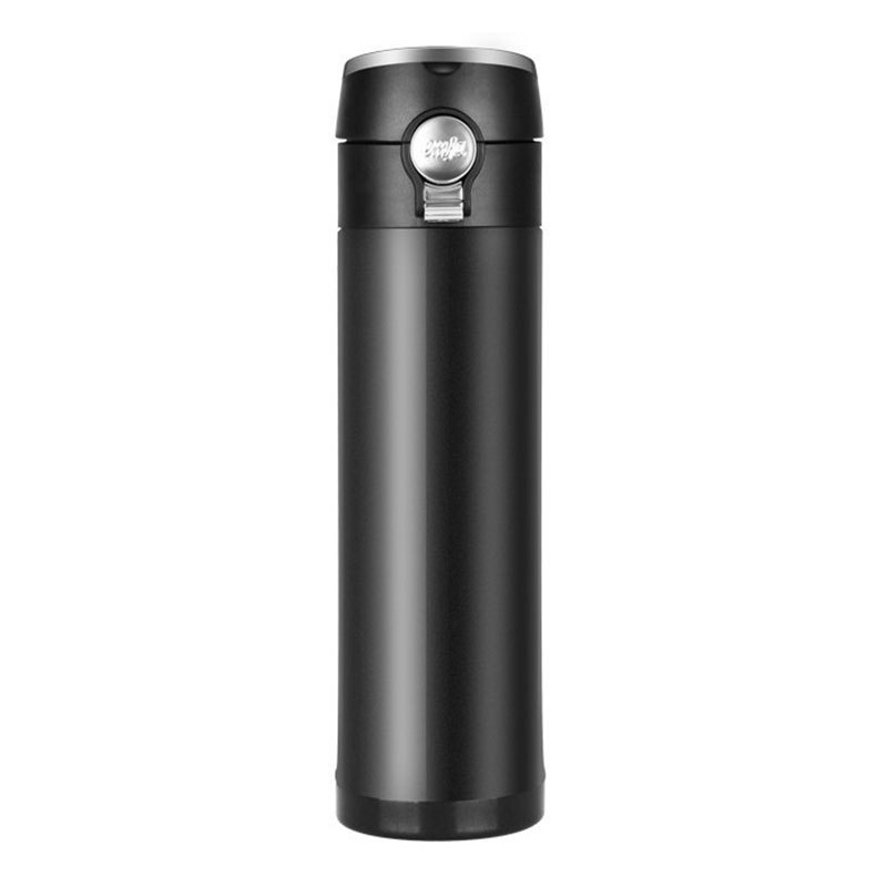 爱慕莎(emsa)捷程真空不锈钢保温杯双层保温水杯男士女士学生 360ml 黑色/冰蓝色/莓粉色/红色/深蓝色(滞销处理