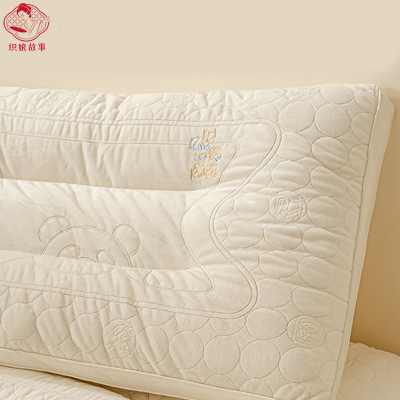 织娘故事 枕头 分区护颈枕 中枕/只高清大图