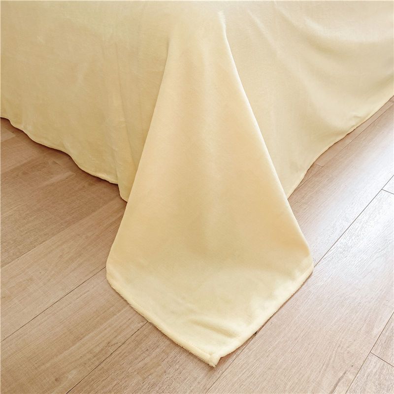 A类牛奶绒被套单件150x200x230加绒被罩单双人法兰珊瑚绒冬天加厚被单2097