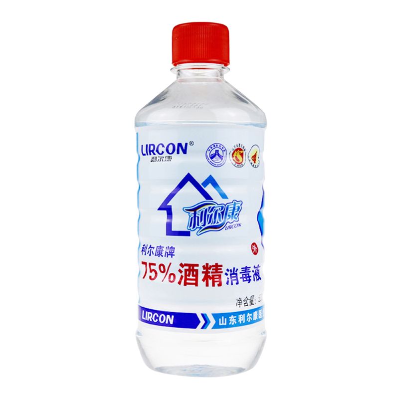 利尔康 酒精 75% 500ml(瓶)