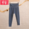 可莉允德绒高腰儿童保暖裤男童棉毛裤子女童护肚秋裤宝宝秋冬打底裤