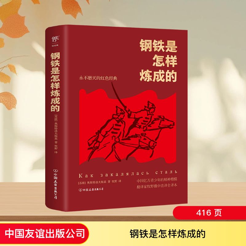 [M]钢铁是怎样炼成的-9787505738485高清大图