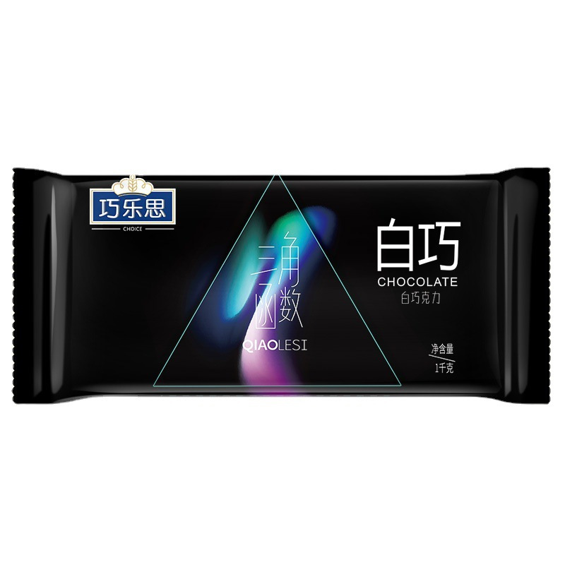 巧乐思 可可脂巧克力大板块砖1kg 烘焙蛋糕手工DIY巧克力