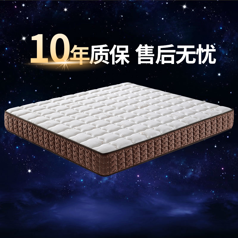 都市名门 天然椰棕榻榻米床垫偏硬护脊学生床垫席梦思宿舍床垫棕榈床垫 多种厚度可选