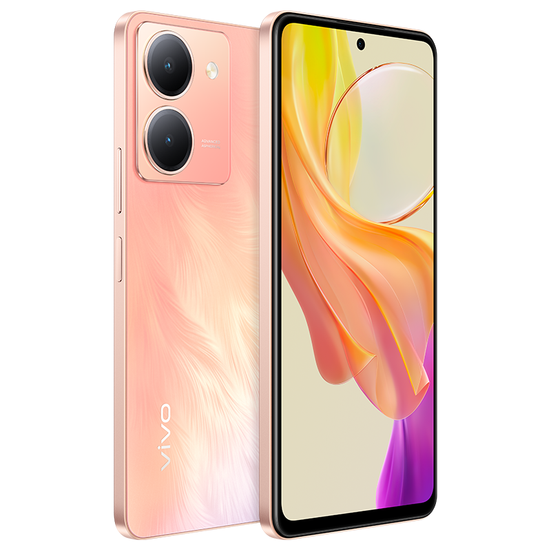 vivo Y77t 8GB+256GB 凤羽金 5G全网通新品手机天玑7020强劲芯5000万超清主摄5000mAh44W快充拍照游戏学生智能手机