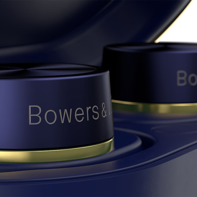 Bowers&Wilkins (宝华韦健) B&W Pi7 二代 真无线主动降噪 HIFI运动蓝牙耳机Pi7湛金蓝