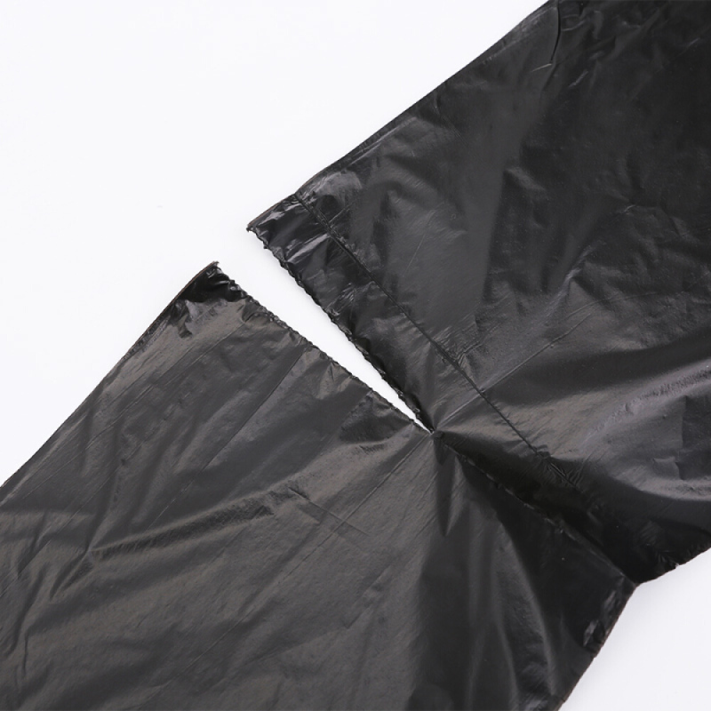 晨光(M&G)ALJ99407 断点式垃圾袋 50*60cm 平口清洁袋 单卷装 黑色