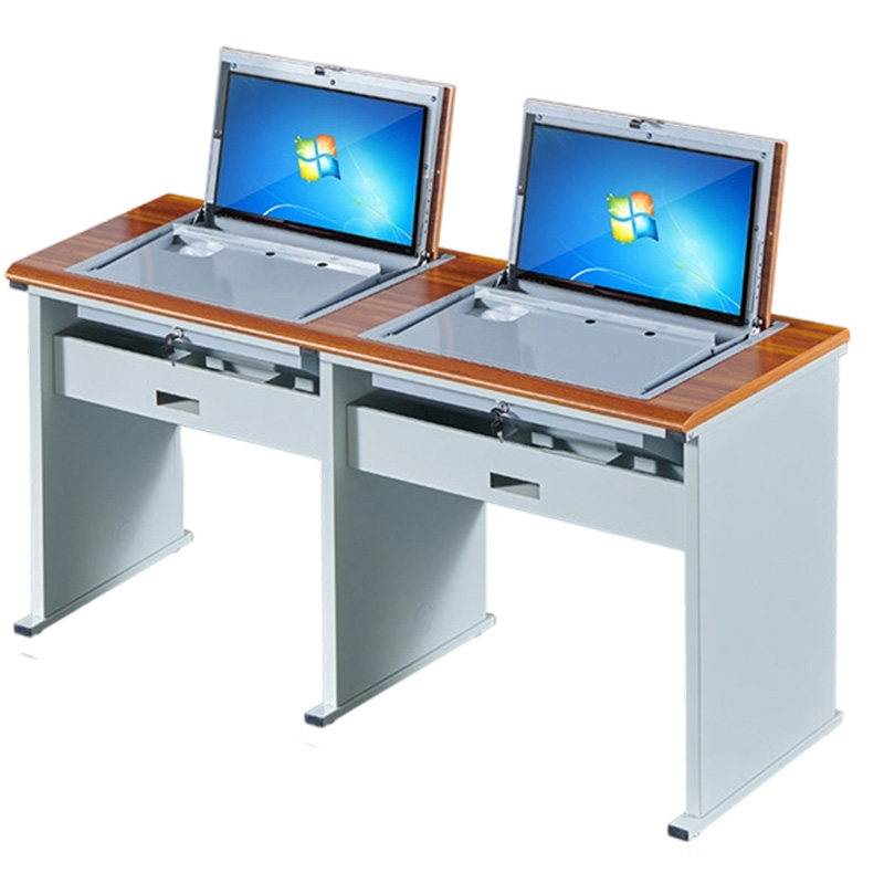 指臣翻转桌T型双人位张高清大图