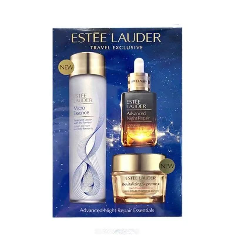 雅诗兰黛智妍多效抗皱三件套新版(原生液200ml+小棕瓶精华50ml+智妍面霜75ml)护肤套装图片