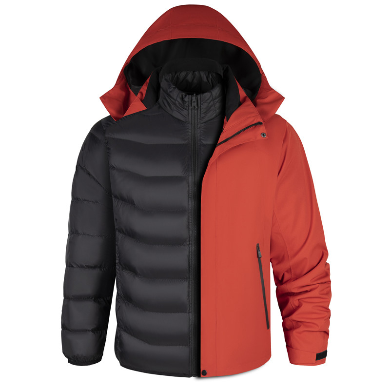 统狮 羽绒冲锋衣两件套 CF4 套高清大图