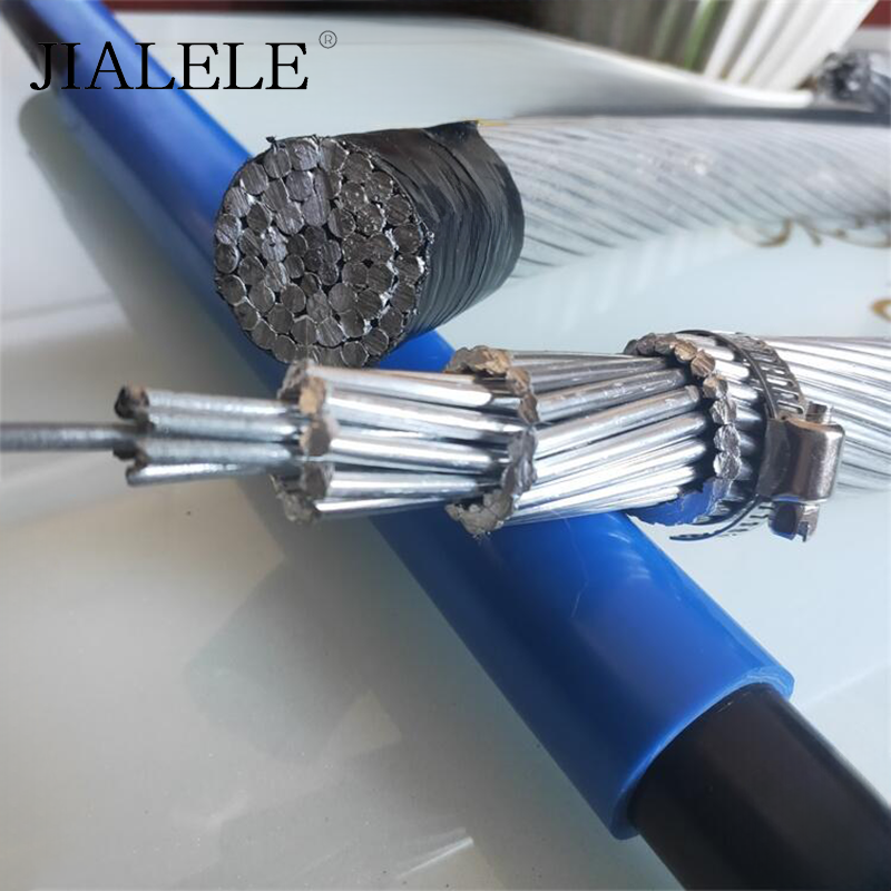 JIALELE 铝包钢芯铝绞线 LBGLJ-25/4 米高清大图
