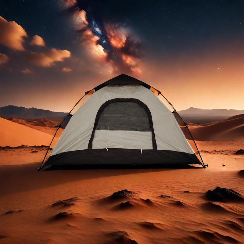 凯亚仕 KIYERSY KYS-112 布拉诺自动帐篷 米色高清大图