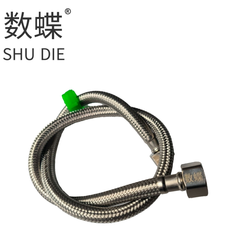 数碟304不锈钢编织软管15x1200mm个高清大图