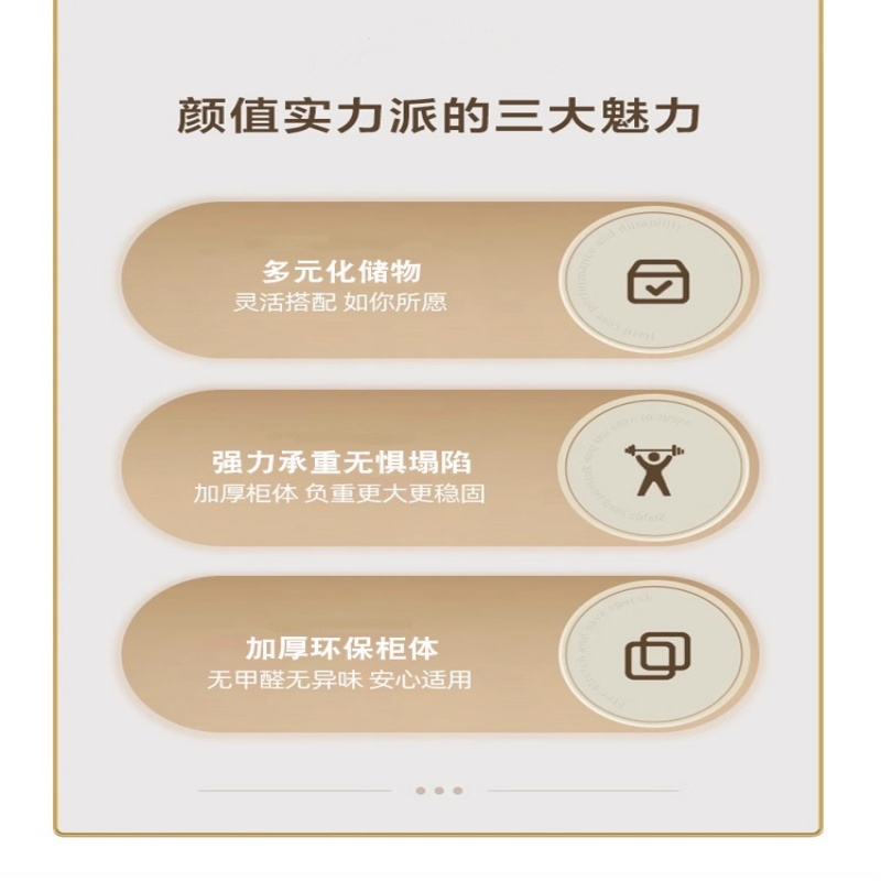 铭思达书柜3层60cm台高清大图