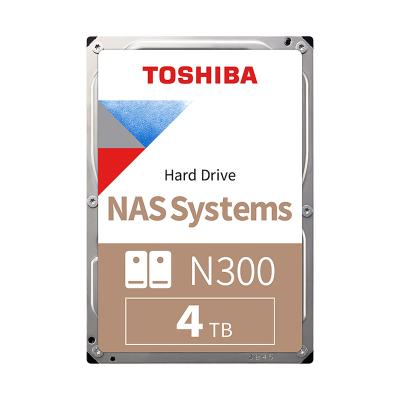 东芝N300台式机硬盘4T NSA级机械硬盘 7200转 垂直CMR/PMR原厂企业监控