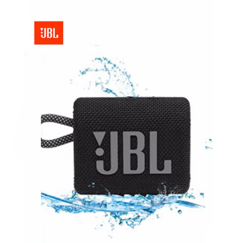 JBL GO3 音乐金砖三代 便携式蓝牙音箱 低音炮 户外音箱 迷你小音响 快速充电长续航 防水防尘设计 单个价 夜空黑 默认