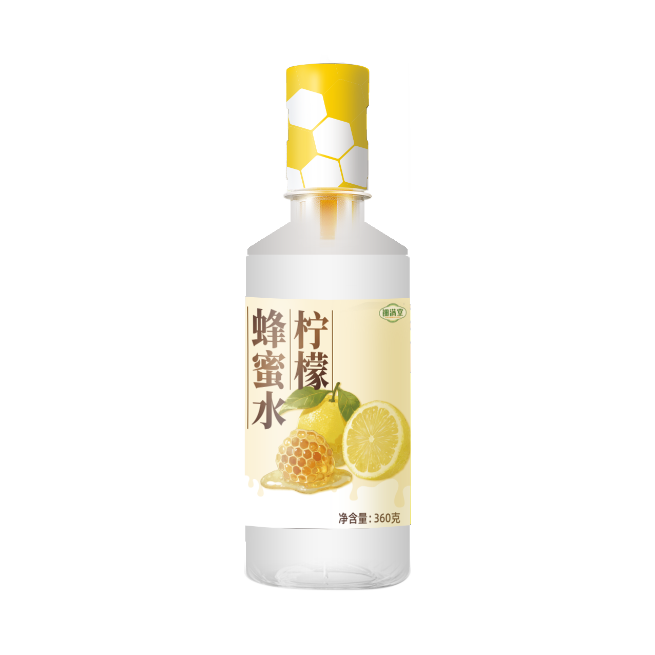 钿满堂柠檬蜂蜜水360g*6瓶/箱高清大图