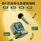 点音(DIVOOM) DitooMic桌面台式机电脑音响蓝牙音箱迷你小便携家庭ktv套装户外k歌无线麦克风家用绿色