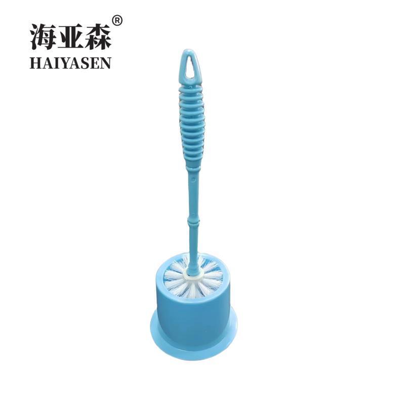 海亚森带底座套装马桶刷 蓝色 38*13cm TK-2058 (计价单位:个)