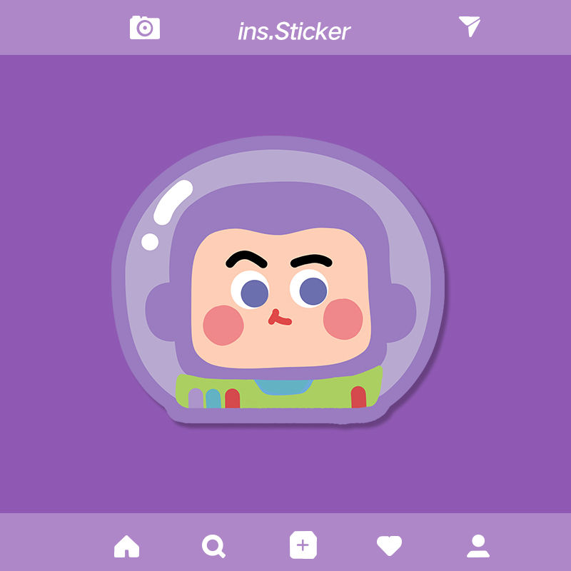 【补贴10%】可爱卡通异形鼠标垫女合集ins高颜值办公室电脑电竞桌垫卡通防滑 巴斯光年