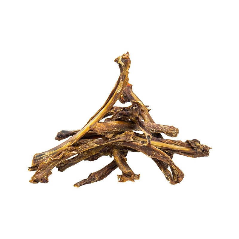 进口新西兰宠物狗狗风干冻干零食磨牙耐咬天然薄切嫩牛肉片鹿耳朵牛筋圈鱈魚皮羊肉 小牛尾骨125g