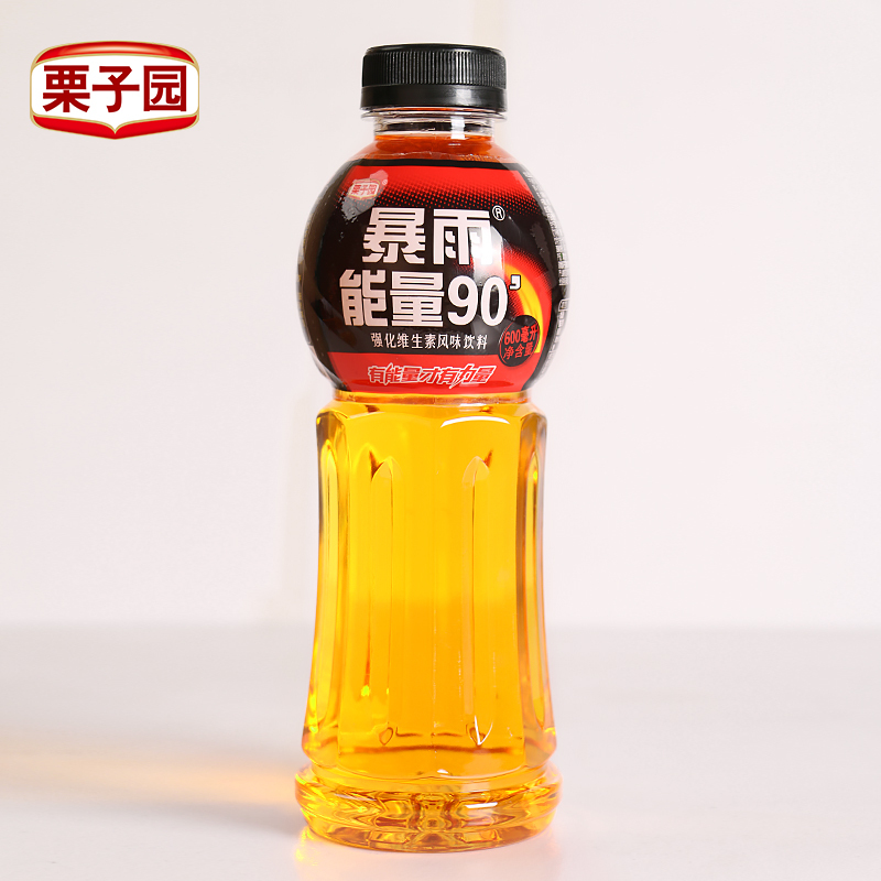 栗子园暴雨能量600ml15瓶维生素饮料牛磺酸强化型功能饮料整箱