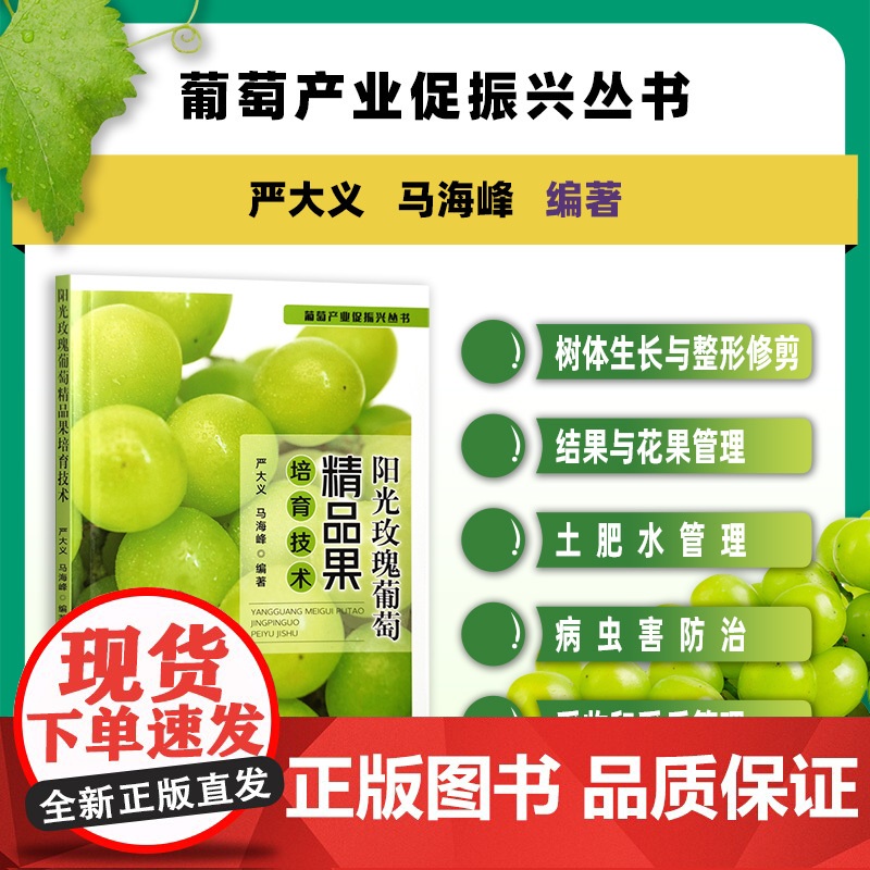 阳光玫瑰葡萄精品果培育技术31861-8 严大义,马海峰 2024.04