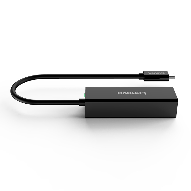 联想(Lenovo)C518(塑壳)Type-C转千兆网卡转换器转接头